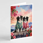 Two Hearts Greeting Cards - Size: 5X7 | Pack Of: 8 | Collection name: Two hearts-AMAZON FACTORY