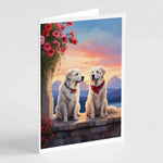 Two Hearts Greeting Cards - Size: 5X7 | Pack Of: 8 | Collection name: Two hearts-AMAZON FACTORY