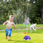UFO Water Sprinkler Outdoor Summer Rocket Toy-AMAZON FACTORY