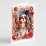 Valentine Roses Greeting Cards - Size: 5X7 | Pack Of: 8 | Collection name: Valentine roses-AMAZON FACTORY