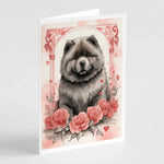 Valentine Roses Greeting Cards - Size: 5X7 | Pack Of: 8 | Collection name: Valentine roses-AMAZON FACTORY