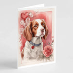 Valentine Roses Greeting Cards - Size: 5X7 | Pack Of: 8 | Collection name: Valentine roses-AMAZON FACTORY