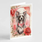 Valentine Roses Greeting Cards - Size: 5X7 | Pack Of: 8 | Collection name: Valentine roses-AMAZON FACTORY