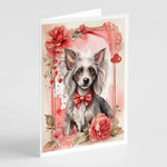 Valentine Roses Greeting Cards - Size: 5X7 | Pack Of: 8 | Collection name: Valentine roses-AMAZON FACTORY