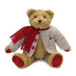 Vintage Teddy Bear with Coat and Scarf-AMAZON FACTORY