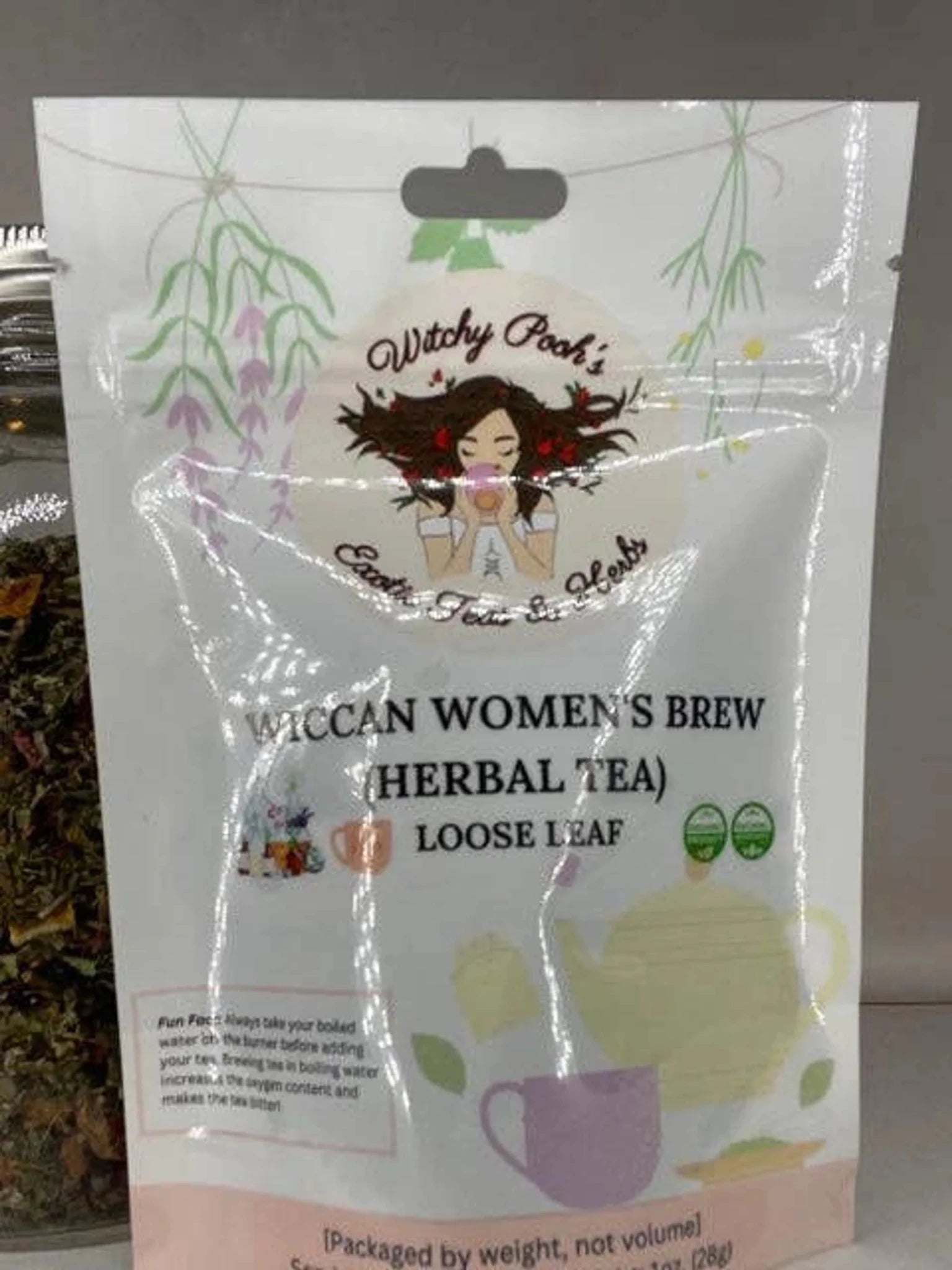 Wiccan women's Brew Herbal Tea-AMAZON FACTORY