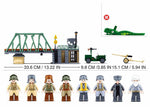Winter Counter Attack Battle Building Brick Kit (769 pcs)-AMAZON FACTORY