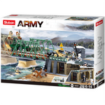 Winter Counter Attack Battle Building Brick Kit (769 pcs)-AMAZON FACTORY
