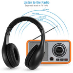 Wireless RF Headphones HiFi Over-Ear Headsets-AMAZON FACTORY