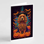 Witchy Halloween Greeting Cards - Size: 5X7 | Pack Of: 8 | Collection name: Witchy halloween - AMAZON FACTORY