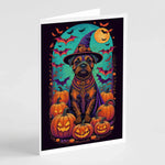 Witchy Halloween Greeting Cards - Size: 5X7 | Pack Of: 8 | Collection name: Witchy halloween - AMAZON FACTORY