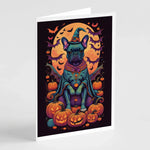 Witchy Halloween Greeting Cards - Size: 5X7 | Pack Of: 8 | Collection name: Witchy halloween - AMAZON FACTORY