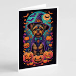 Witchy Halloween Greeting Cards - Size: 5X7 | Pack Of: 8 | Collection name: Witchy halloween - AMAZON FACTORY