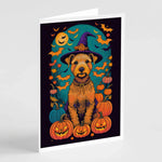 Witchy Halloween Greeting Cards - Size: 5X7 | Pack Of: 8 | Collection name: Witchy halloween - AMAZON FACTORY