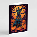 Witchy Halloween Greeting Cards - Size: 5X7 | Pack Of: 8 | Collection name: Witchy halloween - AMAZON FACTORY