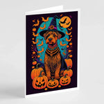 Witchy Halloween Greeting Cards - Size: 5X7 | Pack Of: 8 | Collection name: Witchy halloween - AMAZON FACTORY