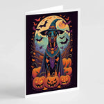 Witchy Halloween Greeting Cards - Size: 5X7 | Pack Of: 8 | Collection name: Witchy halloween - AMAZON FACTORY