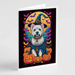 Witchy Halloween Greeting Cards - Size: 5X7 | Pack Of: 8 | Collection name: Witchy halloween - AMAZON FACTORY