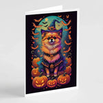 Witchy Halloween Greeting Cards - Size: 5X7 | Pack Of: 8 | Collection name: Witchy halloween - AMAZON FACTORY