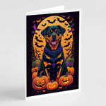 Witchy Halloween Greeting Cards - Size: 5X7 | Pack Of: 8 | Collection name: Witchy halloween - AMAZON FACTORY