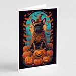Witchy Halloween Greeting Cards - Size: 5X7 | Pack Of: 8 | Collection name: Witchy halloween - AMAZON FACTORY