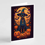 Witchy Halloween Greeting Cards - Size: 5X7 | Pack Of: 8 | Collection name: Witchy halloween - AMAZON FACTORY
