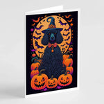 Witchy Halloween Greeting Cards - Size: 5X7 | Pack Of: 8 | Collection name: Witchy halloween - AMAZON FACTORY