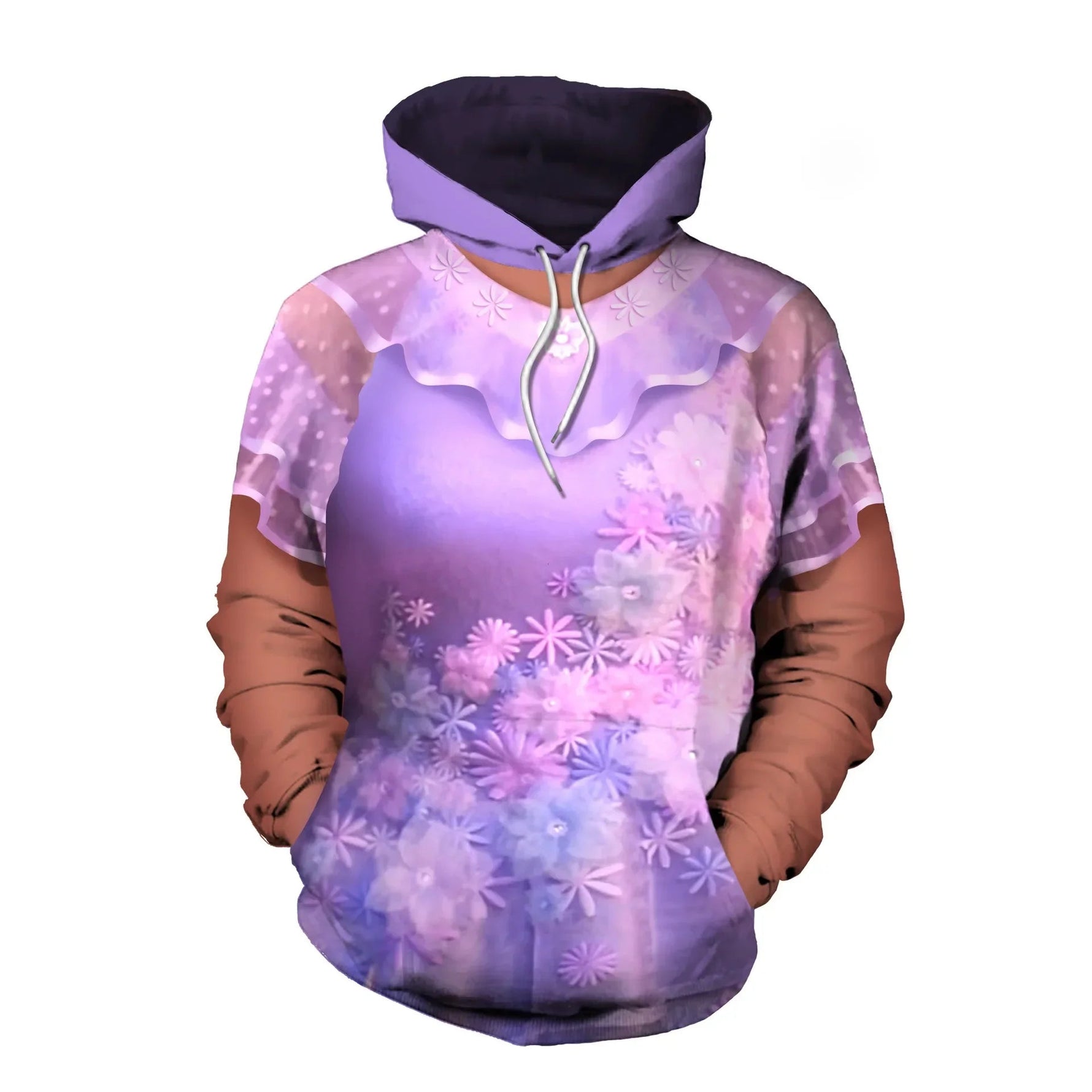 wiwiwi 123Dis Girls Encanto Mirabel Madrigal Hoodie Party Cosplay Costume Children Fancy Dolores Isabela Men Women Spring Sweats-AMAZON FACTORY