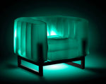 YOMI ARMCHAIR EKO WITH "LIGHTING" WOOD Frame - AMAZON FACTORY