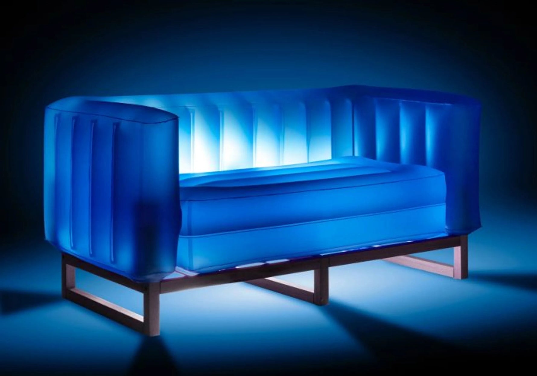 YOMI SOFA EKO WITH LIGHTING ALUMINIUM Frame - AMAZON FACTORY