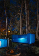 YOMI SOFA EKO WITH LIGHTING WOOD Frame - AMAZON FACTORY