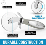 Zulay Kitchen Large Pizza Cutter Wheel-AMAZON FACTORY